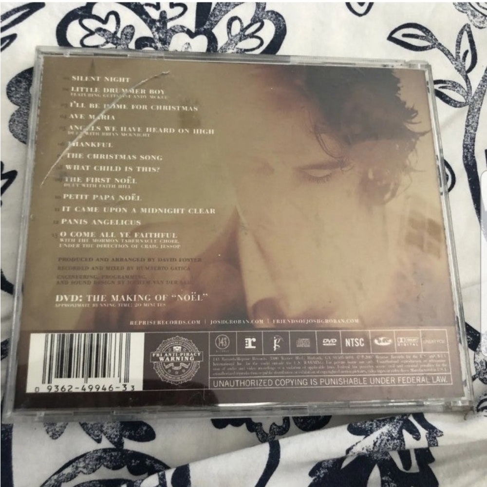 JOSH GROBAN - Noel - 2 DISC SET Making Of DVD + CD - Picture 2 of 2